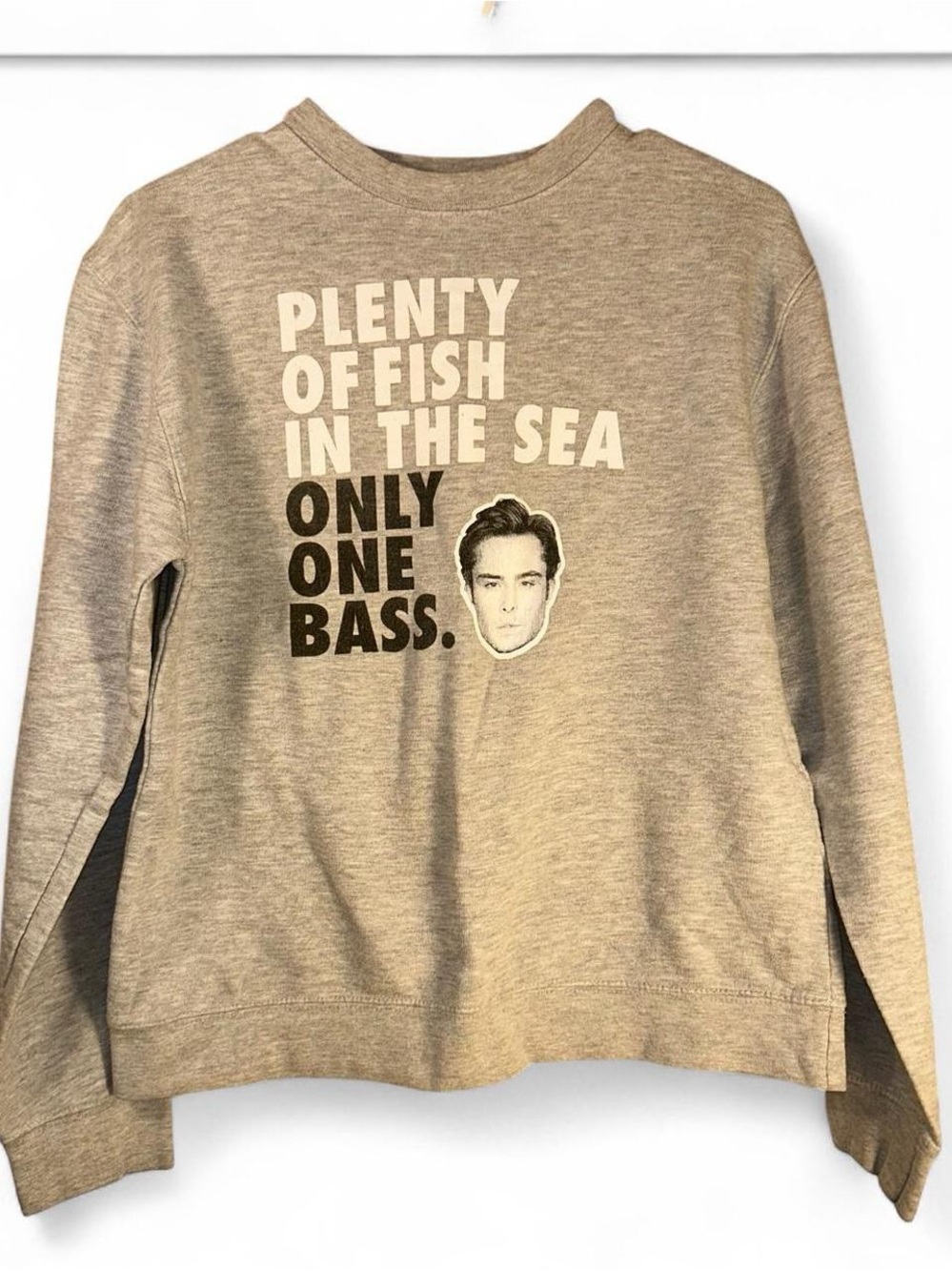 Ed westwick gossip girl Crewneck Sweatshirt - 'Plenty of Fish'